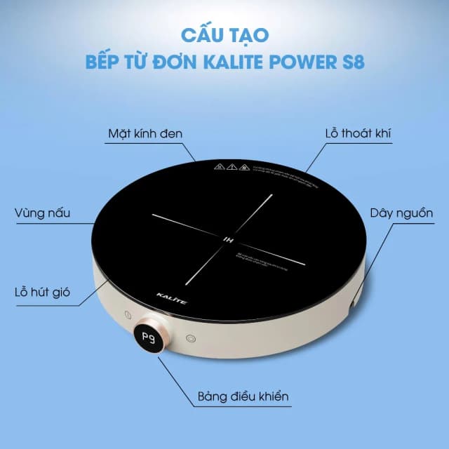 So sánh giá Bếp từ đơn KALITE Power S8 2000W rẻ nhất? - Ảnh 3