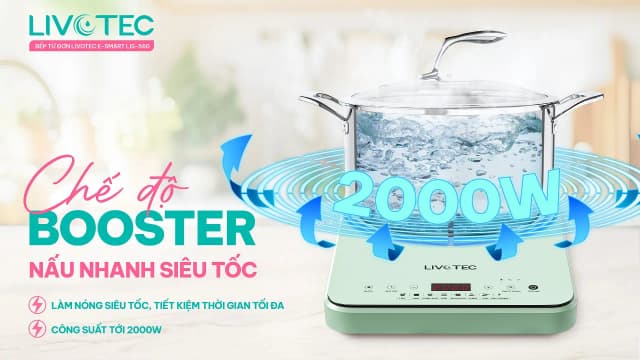 So sánh giá Bếp từ đơn Livotec E-smart LIS-560 2000W rẻ nhất? - Ảnh 6