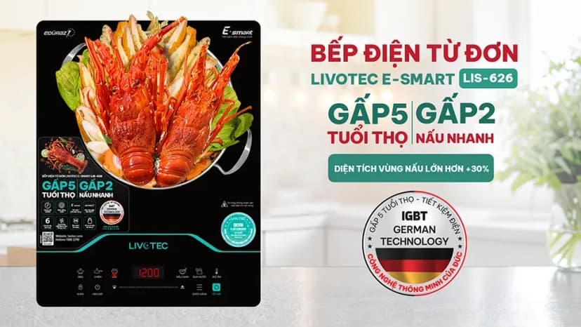 So sánh giá Bếp từ đơn Livotec E-smart LIS-626 2200W - Tìm sản phẩm giá rẻ nhất - Ảnh 15