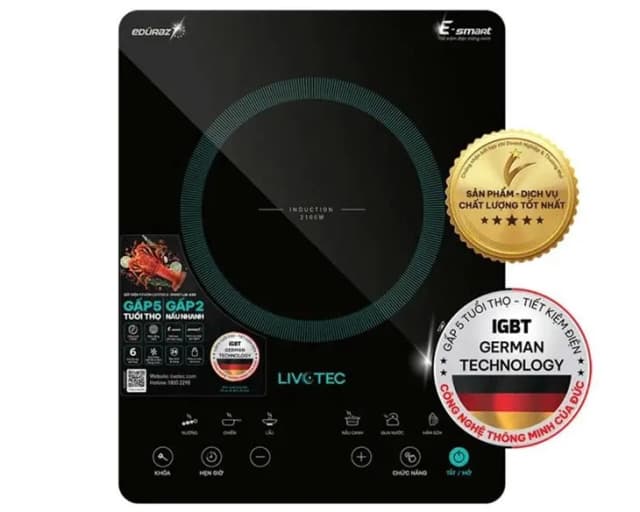 So sánh giá Bếp từ đơn Livotec E-smart LIS-626 2200W rẻ nhất? - Ảnh 6