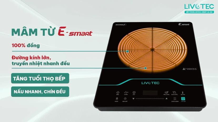 So sánh giá Bếp từ đơn Livotec E-smart LIS-626 2200W - Tìm sản phẩm giá rẻ nhất - Ảnh 7