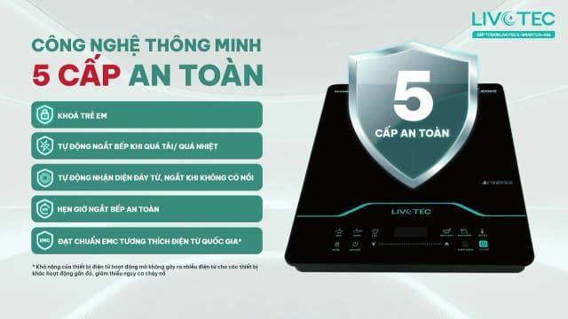 So sánh giá Bếp từ đơn Livotec E-smart LIS-626 2200W rẻ nhất? - Ảnh 10