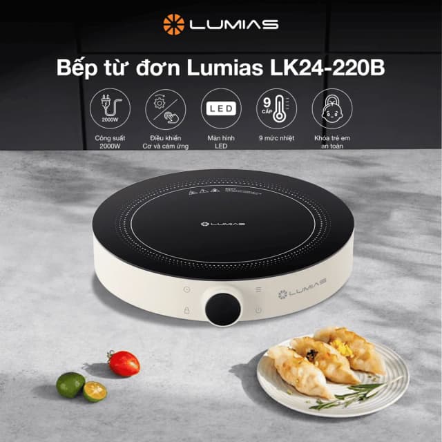 So sánh giá Bếp từ đơn LUMIAS LK24-220B 2000W rẻ nhất? - Ảnh 2