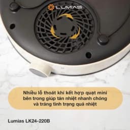 Bếp từ đơn LUMIAS LK24-220B 2000W - Giá rẻ nhất hôm nay - Ảnh 17