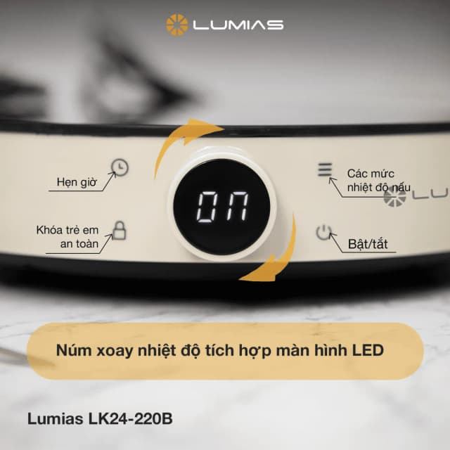 So sánh giá Bếp từ đơn LUMIAS LK24-220B 2000W rẻ nhất? - Ảnh 10