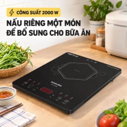 Bếp từ đơn Sakura MS-210BT 2000W - Giá rẻ nhất hôm nay - Ảnh 2