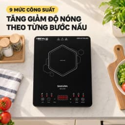 Bếp từ đơn Sakura MS-210BT 2000W - Giá rẻ nhất hôm nay - Ảnh 3