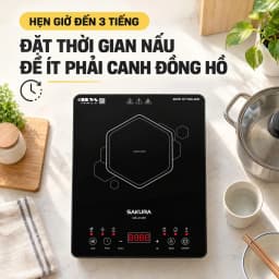 Bếp từ đơn Sakura MS-210BT 2000W - Giá rẻ nhất hôm nay - Ảnh 4