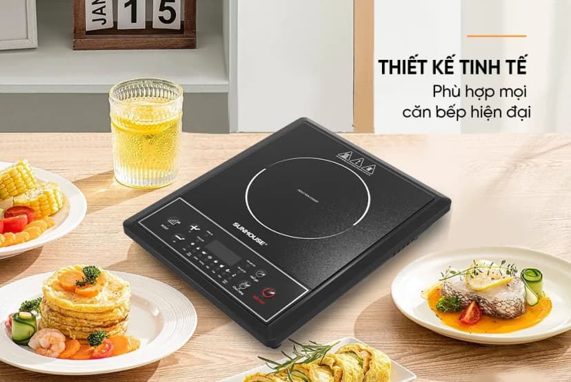 So sánh giá Bếp từ đơn Sunhouse SHD6154 2000W - Tìm sản phẩm giá rẻ nhất - Ảnh 2