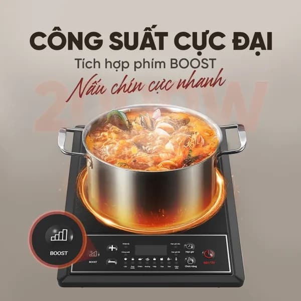 So sánh giá Bếp từ đơn Sunhouse SHD6154 2000W - Tìm sản phẩm giá rẻ nhất - Ảnh 12