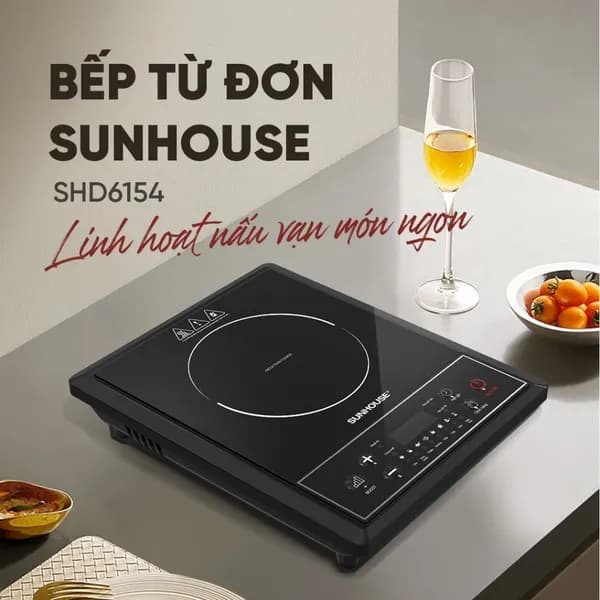 So sánh giá Bếp từ đơn Sunhouse SHD6154 2000W - Tìm sản phẩm giá rẻ nhất - Ảnh 4
