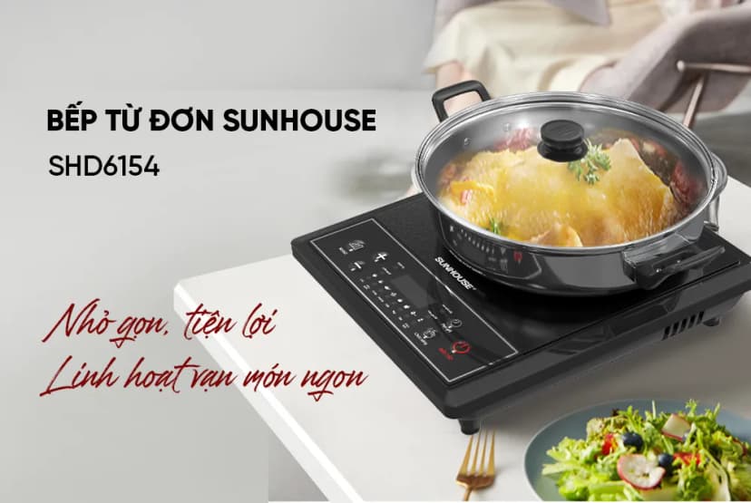 So sánh giá Bếp từ đơn Sunhouse SHD6154 2000W - Tìm sản phẩm giá rẻ nhất - Ảnh 6
