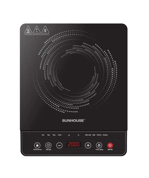 So sánh giá Bếp từ đơn Sunhouse SHD6161 2000W rẻ nhất? - Ảnh 2
