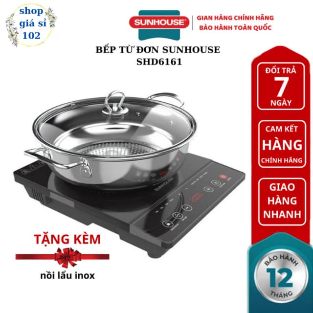 So sánh giá Bếp từ đơn Sunhouse SHD6161 2000W rẻ nhất? - Ảnh 11