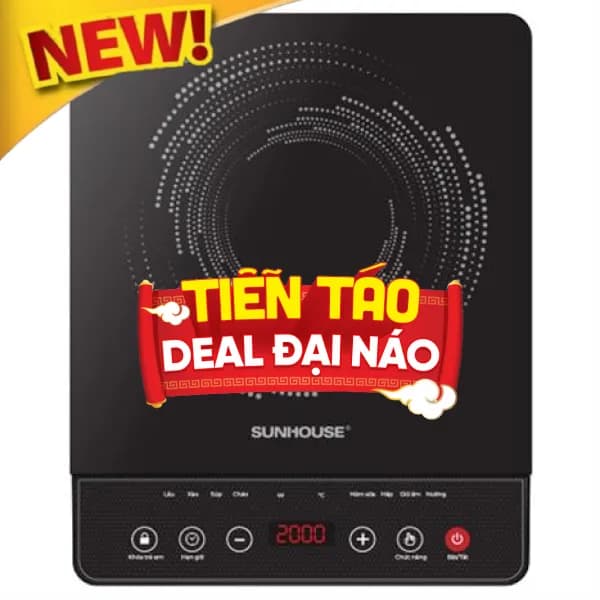 So sánh giá Bếp từ đơn Sunhouse SHD6161 2000W rẻ nhất? - Ảnh 6