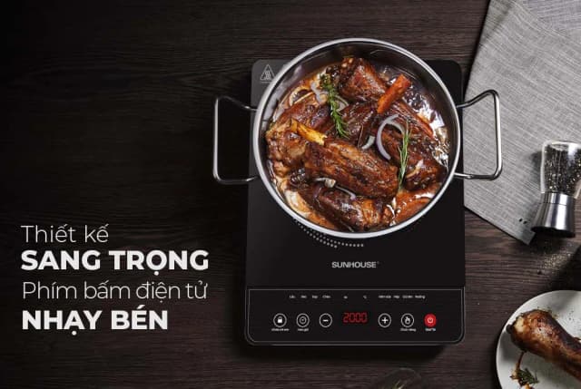 So sánh giá Bếp từ đơn Sunhouse SHD6161 2000W rẻ nhất? - Ảnh 9