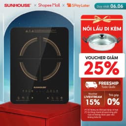 So sánh giá Bếp từ đơn Sunhouse SHD6804 2000W - Tìm sản phẩm giá rẻ nhất - Ảnh 5