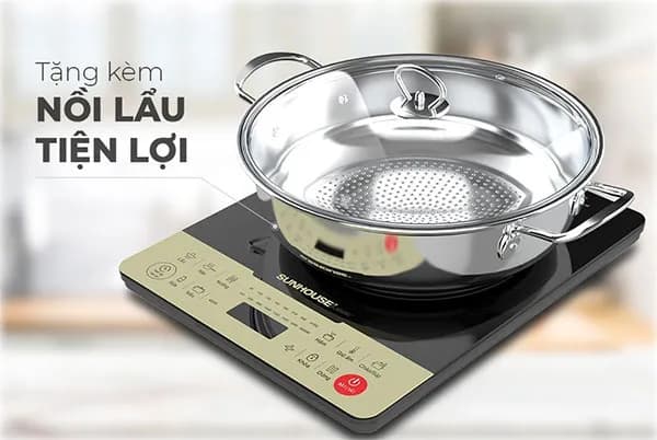 Top 1 so sánh giá Bếp từ đơn Sunhouse SHD6869 2000W - Tìm sản phẩm giá rẻ nhất - Ảnh 6