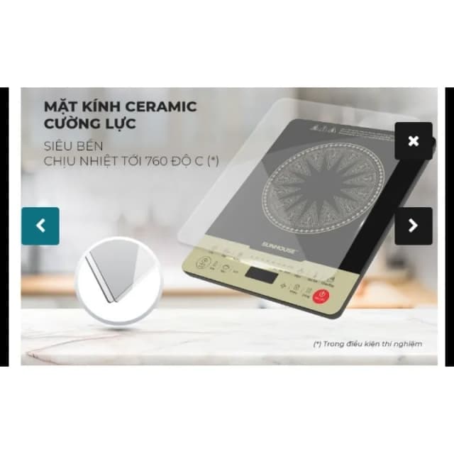 Top 1 so sánh giá Bếp từ đơn Sunhouse SHD6869 2000W - Tìm sản phẩm giá rẻ nhất - Ảnh 8