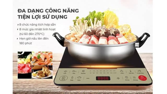 Top 1 so sánh giá Bếp từ đơn Sunhouse SHD6869 2000W - Tìm sản phẩm giá rẻ nhất - Ảnh 10