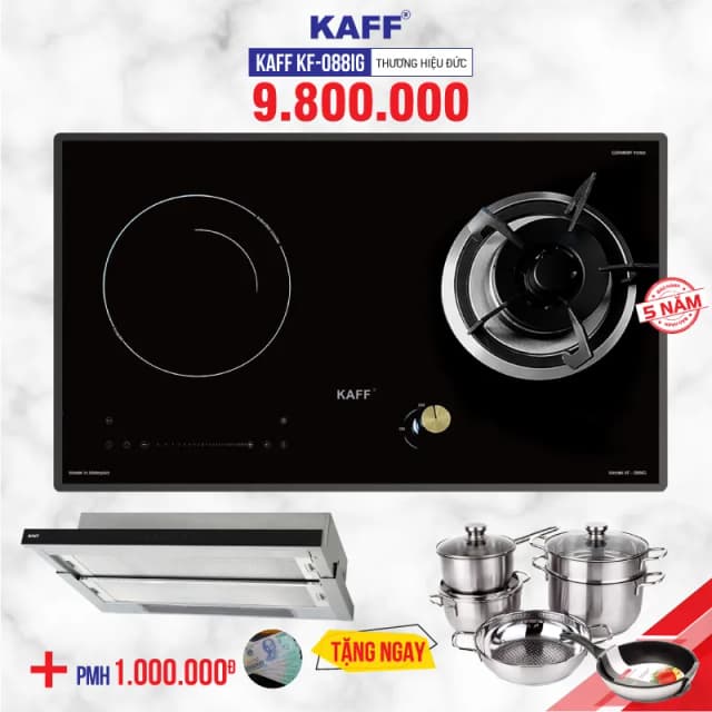 Top 1 so sánh giá Bếp từ ga âm KAFF KF-088IG Không - Tìm sản phẩm giá rẻ nhất - Ảnh 3