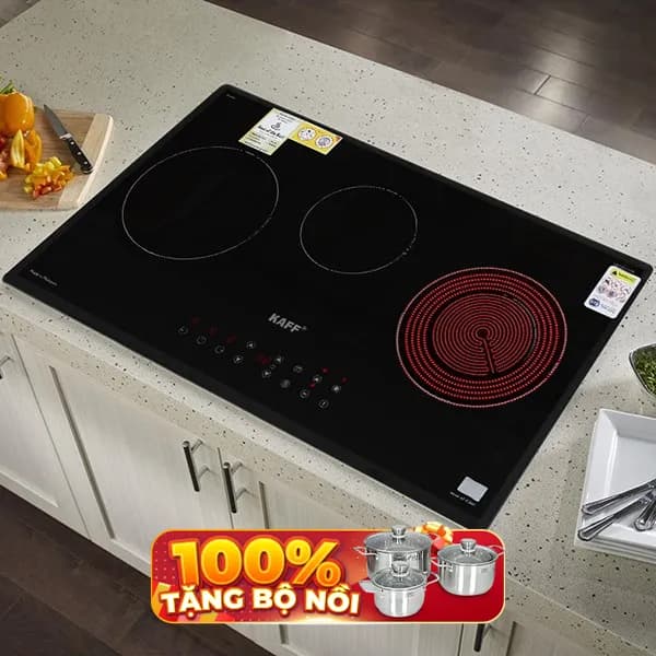 So sánh giá Bếp từ hồng ngoại 3 vùng nấu âm KAFF KF-IC3801 6000W rẻ nhất? - Ảnh 2