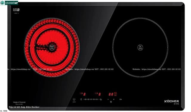 Top 1 so sánh giá Bếp từ hồng ngoại âm Kocher EI-221 4000W - Tìm sản phẩm giá rẻ nhất - Ảnh 13