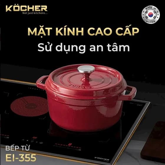 Top 1 so sánh giá Bếp từ hồng ngoại âm Kocher EI-355 5900W - Tìm sản phẩm giá rẻ nhất - Ảnh 8