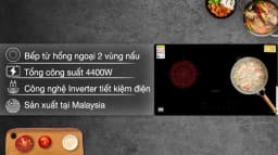 So sánh giá Bếp từ hồng ngoại âm KAFF KF-FL105IC 4400W - Tìm sản phẩm giá rẻ nhất - Ảnh 5