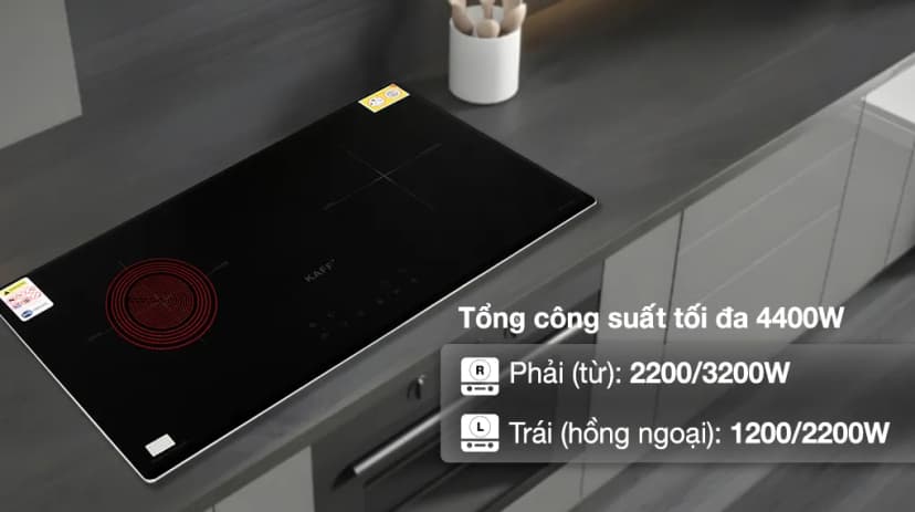 So sánh giá Bếp từ hồng ngoại âm KAFF KF-FL105IC 4400W - Tìm sản phẩm giá rẻ nhất - Ảnh 6