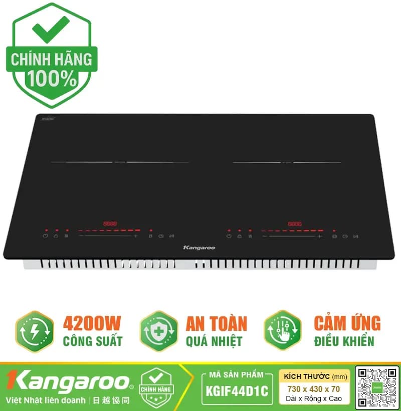 So sánh giá Bếp từ hồng ngoại âm Kangaroo KGIF44D1C 4400W - Tìm sản phẩm giá rẻ nhất - Ảnh 6