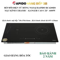 So sánh giá Bếp từ hồng ngoại âm Rapido RC4200DS 4400W - Tìm sản phẩm giá rẻ nhất - Ảnh 6