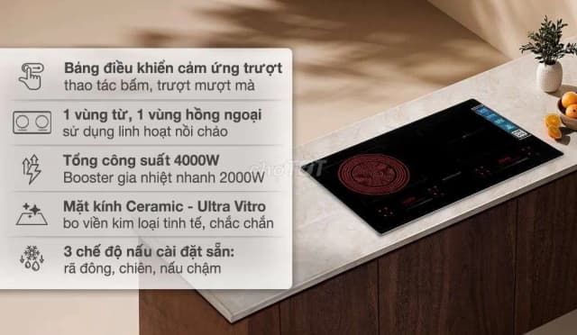 So sánh giá Bếp từ hồng ngoại âm Sunhouse SHB81051-VMD 4000W rẻ nhất? - Ảnh 17