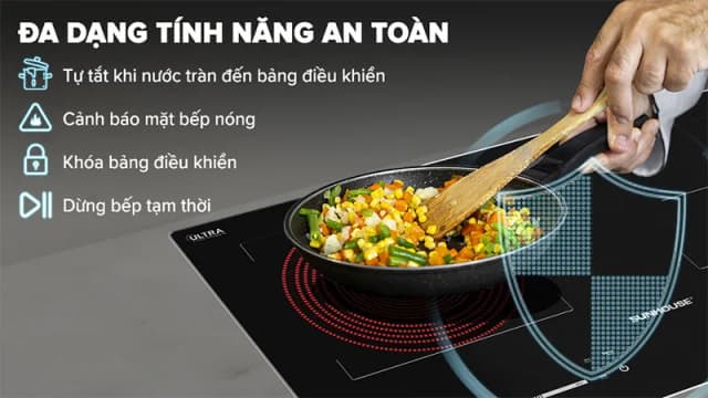 So sánh giá Bếp từ hồng ngoại âm Sunhouse SHB81051-VMD 4000W rẻ nhất? - Ảnh 10
