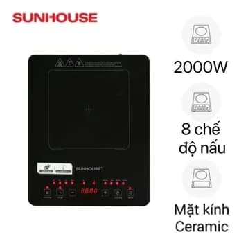 So sánh giá Bếp từ đơn Sunhouse SHD6805 2000W rẻ nhất? - Ảnh 8