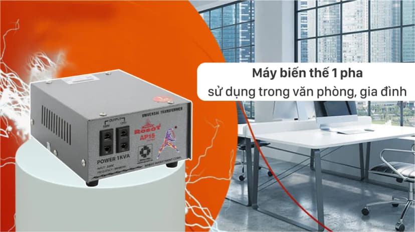 Biến thế Robot UT1P1000A - AP15 1KVA - Giá rẻ nhất hôm nay - Ảnh 3