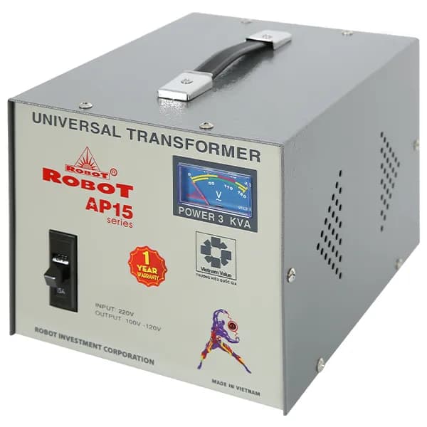 Biến thế Robot UT1P3000A - AP15 3KVA - Ảnh 22