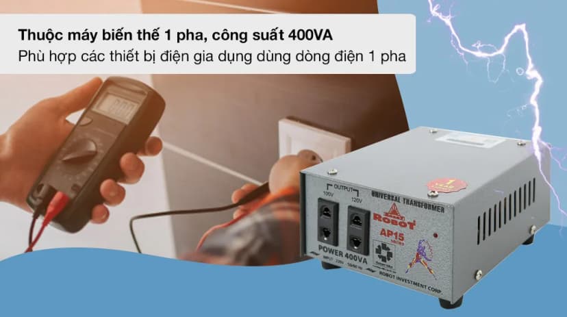 Biến thế Robot UT1P400A - AP15 400VA - Giá rẻ nhất hôm nay - Ảnh 3