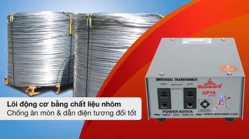 Biến thế Robot UT1P600A - AP15 600VA - Giá rẻ nhất hôm nay - Ảnh 4