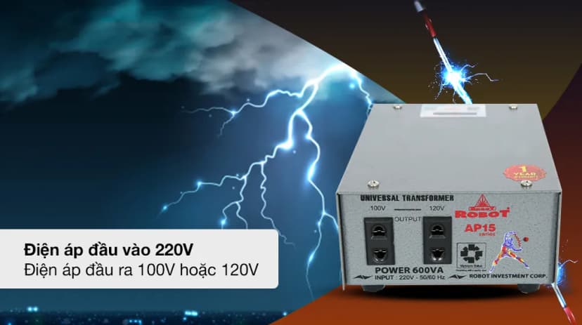 Biến thế Robot UT1P600A - AP15 600VA - Giá rẻ nhất hôm nay - Ảnh 5