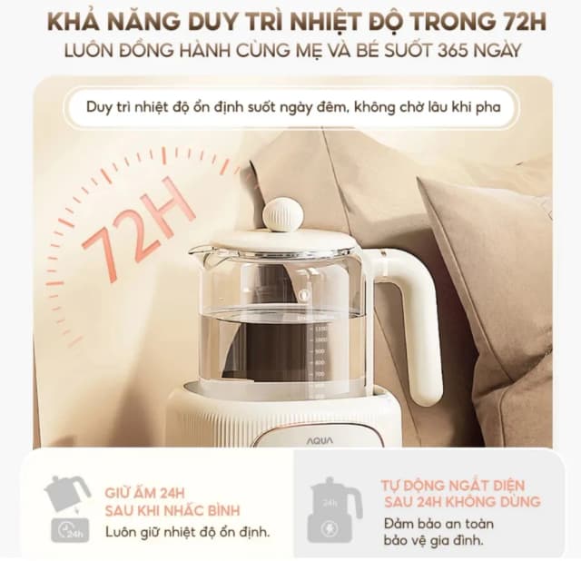 So sánh giá Bình đun pha sữa AQUA 1.2 lít AQS-MH121T rẻ nhất? - Ảnh 14