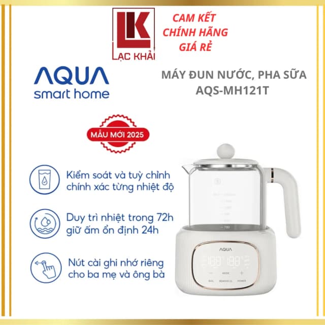 So sánh giá Bình đun pha sữa AQUA 1.2 lít AQS-MH121T rẻ nhất? - Ảnh 9