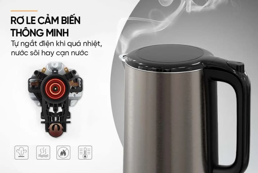 So sánh giá Bình đun siêu tốc Sunhouse 2 lít SHD1396 - Tìm sản phẩm giá rẻ nhất - Ảnh 13