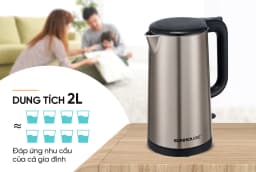 So sánh giá Bình đun siêu tốc Sunhouse 2 lít SHD1396 - Tìm sản phẩm giá rẻ nhất - Ảnh 6