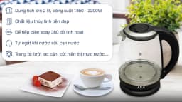 So sánh giá Bình đun siêu tốc AVA 1.5 lít KES4139D - Tìm sản phẩm giá rẻ nhất - Ảnh 14