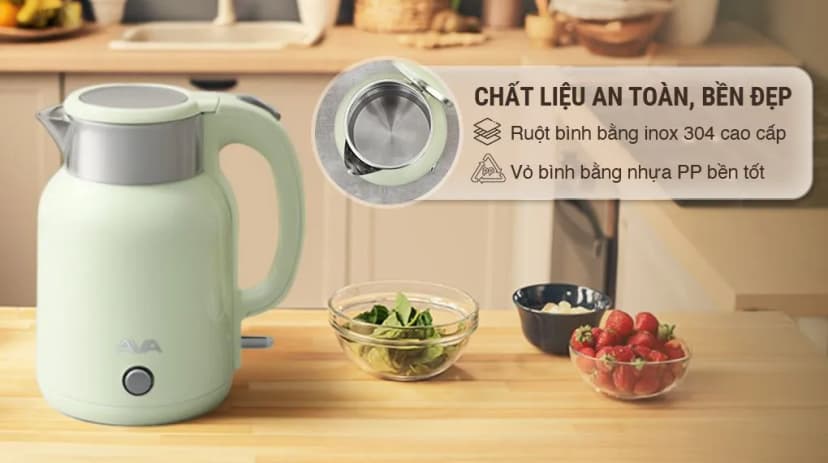 So sánh giá Bình đun siêu tốc AVA 1.8 lít KD34 - Tìm sản phẩm giá rẻ nhất - Ảnh 2