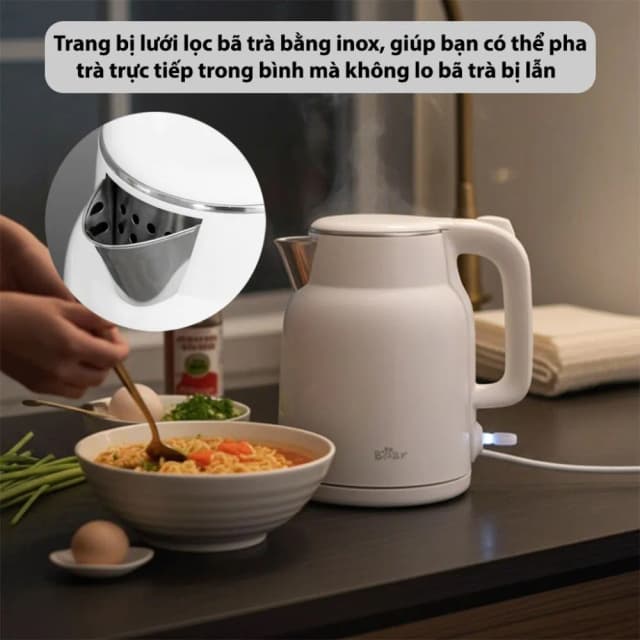 So sánh giá Bình đun siêu tốc Bear 1.5 lít BEK-E153W2 rẻ nhất? - Ảnh 13