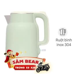So sánh giá Bình đun siêu tốc Bear 1.5 lít KE-5H15V35 - Tìm sản phẩm giá rẻ nhất - Ảnh 5