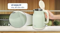 So sánh giá Bình đun siêu tốc Bear 1.5 lít KE-5H15V35 - Tìm sản phẩm giá rẻ nhất - Ảnh 6