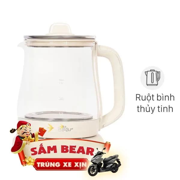 So sánh giá Bình đun siêu tốc Bear 2 lít KE-5H20B16 rẻ nhất? - Ảnh 20